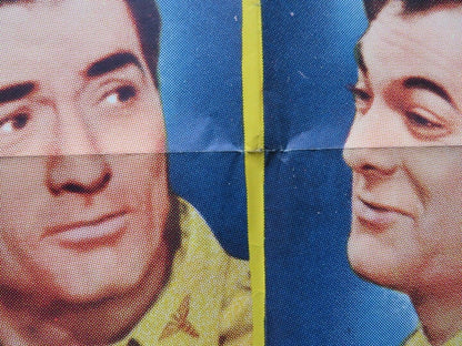 CAPTAIN NEWMAN, M.D. FOLDED US ONE SHEET POSTER GREGORY PECK TONY CURTIS 1964 Movie posters