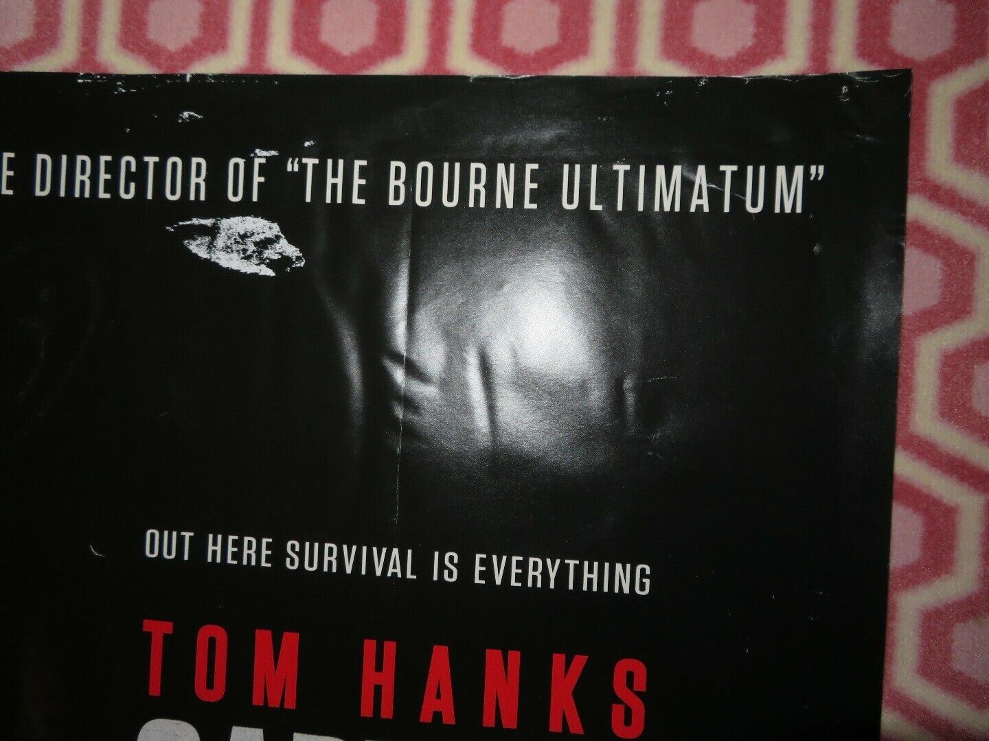 CAPTAIN PHILLIPS BRITISH QUAD (30"x 40")ROLLED POSTER TOM HANKS PAUL GREEN GRASS Rendezvous Cinema Movie posters