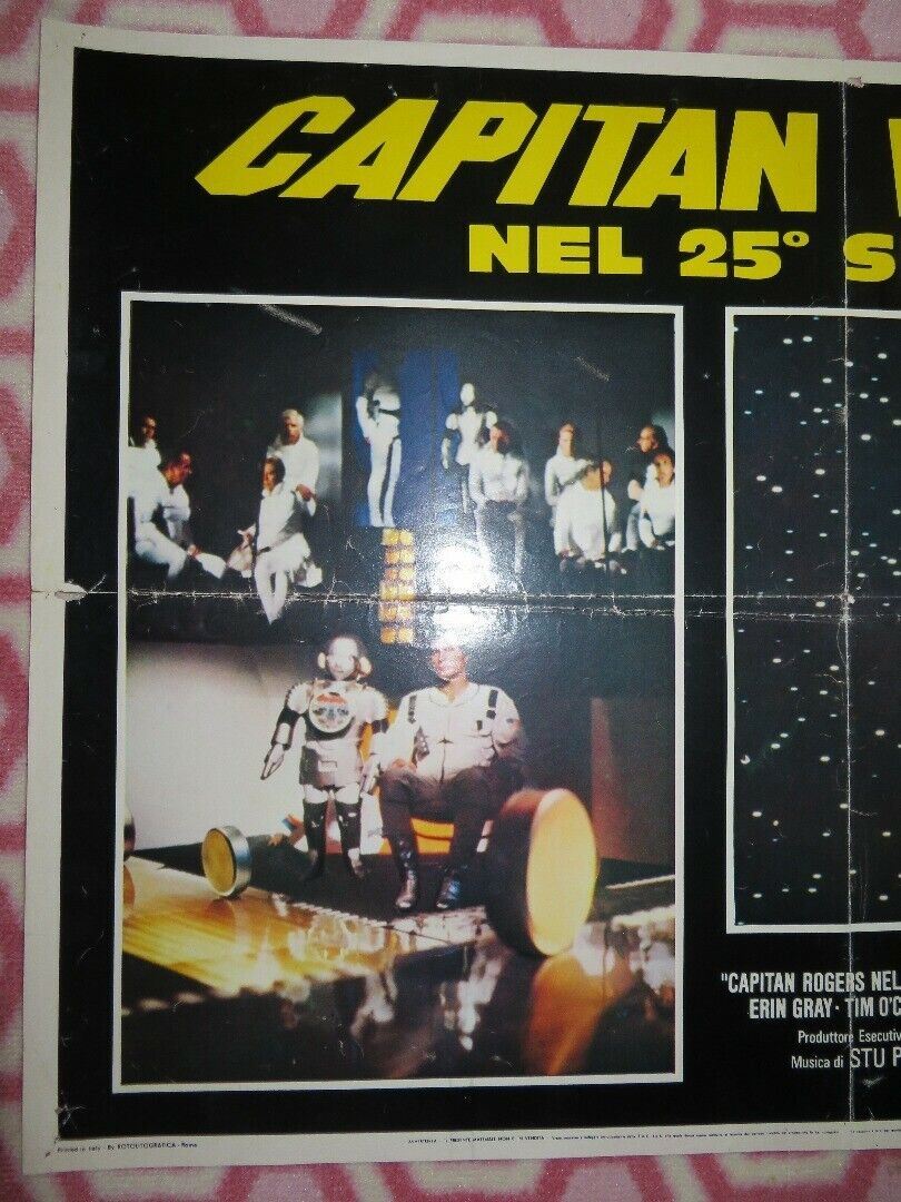 CAPTAIN ROGERS NEL 25 SECOLO/ Buck Rogers in the 25 - b ITALIAN PHOTOBUSTA POSTER Movie posters