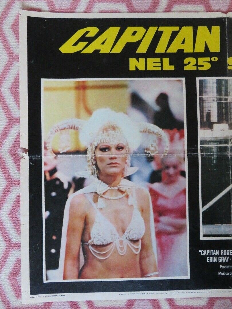 CAPTAIN ROGERS NEL 25 SECOLO/ Buck Rogers in the 25t ITALIAN PHOTOBUSTA POSTER Movie posters