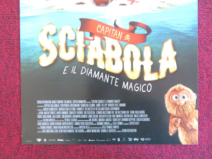 CAPTAIN SABERTOOTH AND THE MAGIC DIAMOND ITALIAN LOCANDINA POSTER K. HAUGEN 2019 Rendezvous Cinema Movie posters