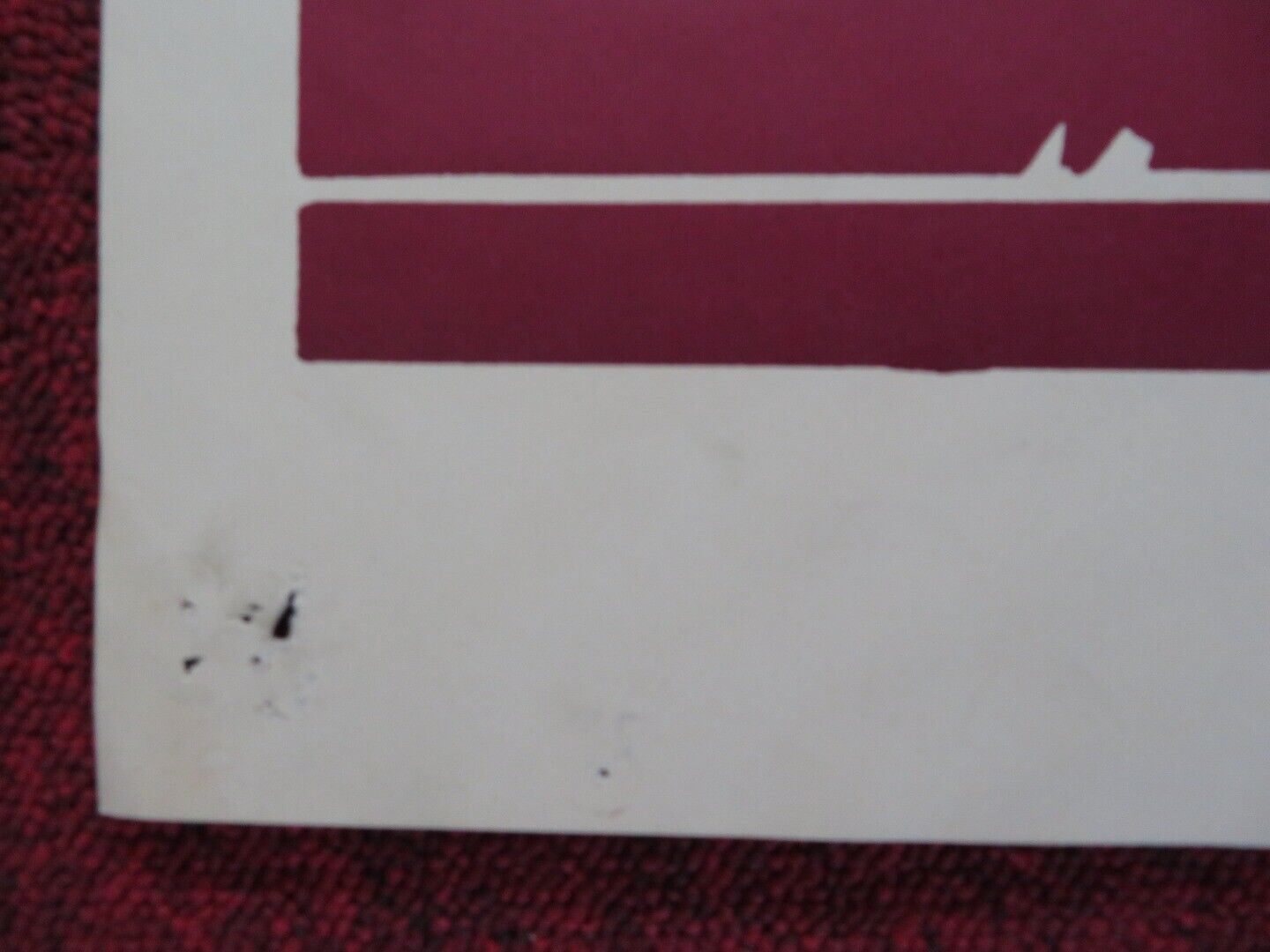 CAPTAIN TYPHOON FOLDED CANADA ONE SHEET POSTER 23" X 35" CURN JURGENS - Rendezvous Cinema