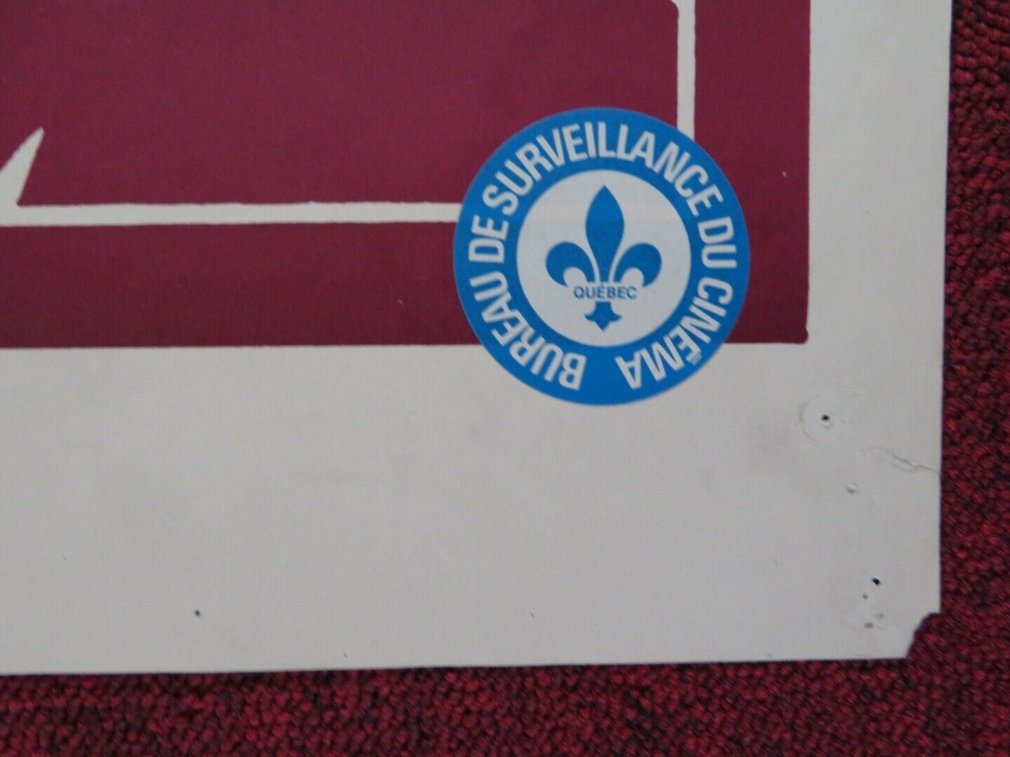 CAPTAIN TYPHOON FOLDED CANADA ONE SHEET POSTER 23" X 35" CURN JURGENS - Rendezvous Cinema