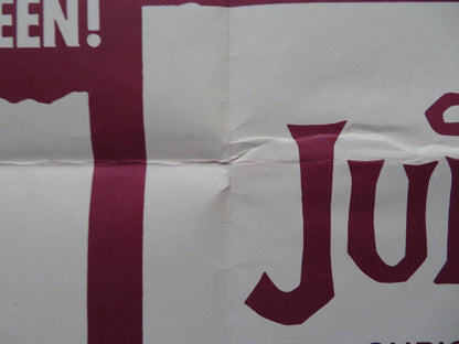 CAPTAIN TYPHOON FOLDED CANADA ONE SHEET POSTER 23" X 35" CURN JURGENS - Rendezvous Cinema