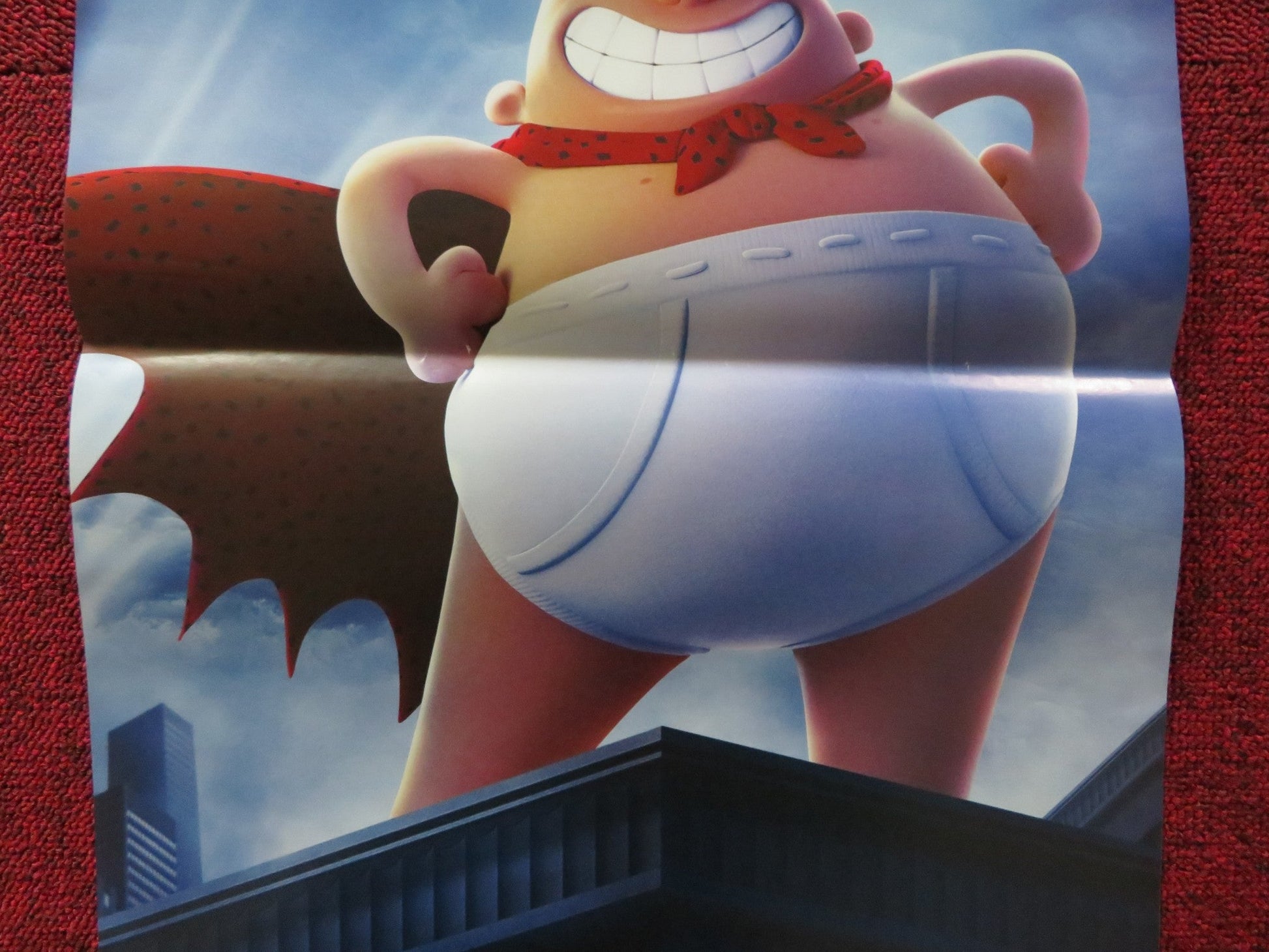 CAPTAIN UNDERPANTS: THE FIRST EPIC MOVIE ITALIAN LOCANDINA POSTER KEVIN HART '15 Rendezvous Cinema Movie posters