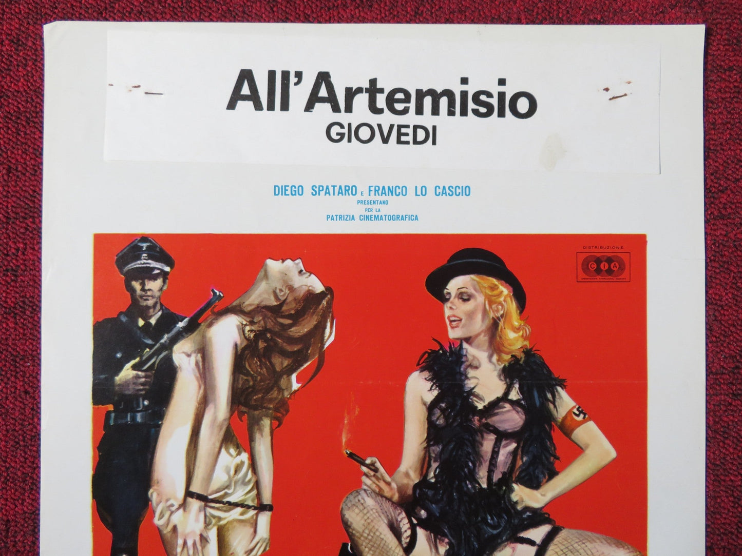 CAPTIVE WOMEN 4 ITALIAN LOCANDINA POSTER CLAUDINE BECCARIE MALISA LONGO 1978 Rendezvous Cinema Movie posters