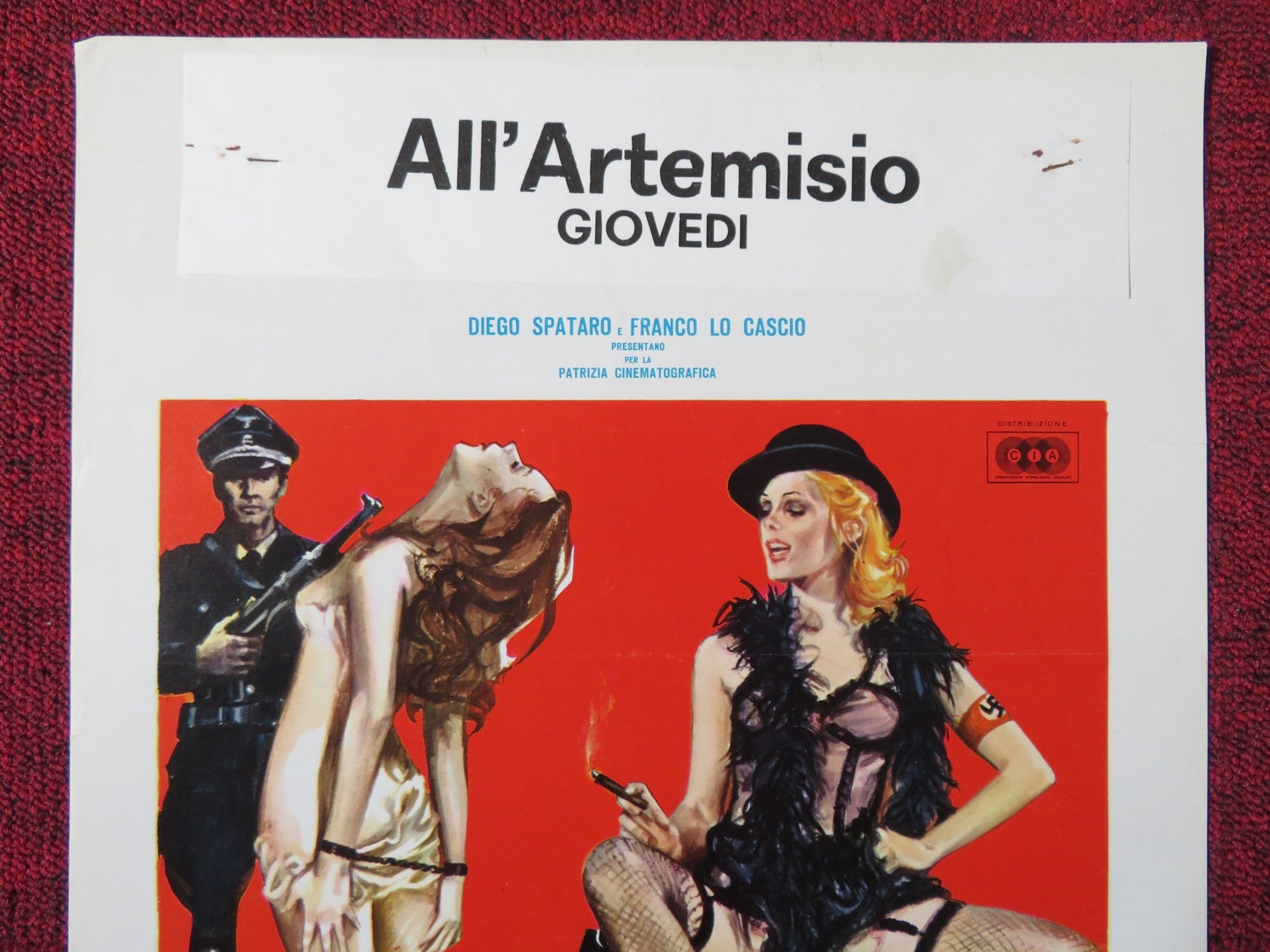 CAPTIVE WOMEN 4 ITALIAN LOCANDINA POSTER CLAUDINE BECCARIE MALISA LONGO 1978 Rendezvous Cinema Movie posters