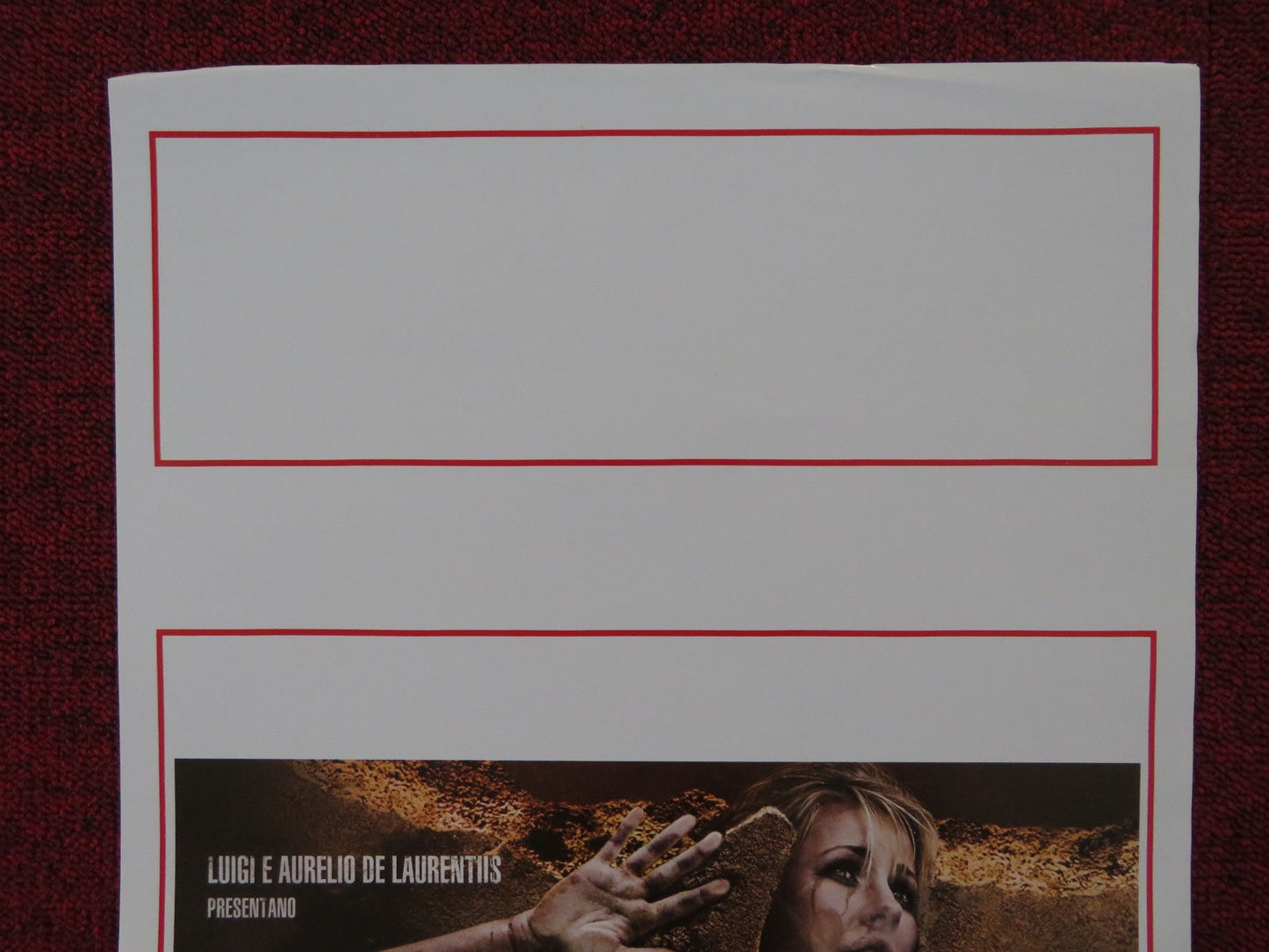 CAPTIVITY ITALIAN LOCANDINA POSTER ELISHA CUTHBERT DANIEL GILLIES 2007 Rendezvous Cinema Movie posters