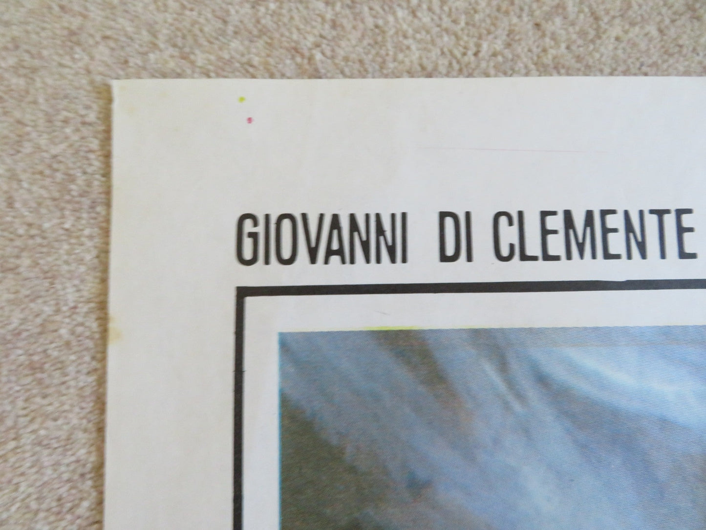 CAR CRASH ITALIAN 2 FOGLIO POSTER JOEY TRAVOLTA VITTORIO MEZZOGIORNO 1981 Rendezvous Cinema Movie posters