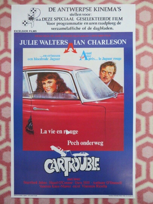 CAR TROUBLE BELGIUM (21.5"x14") POSTER HAZEL O'CONNOR DAVE HILL 1986 Movie posters
