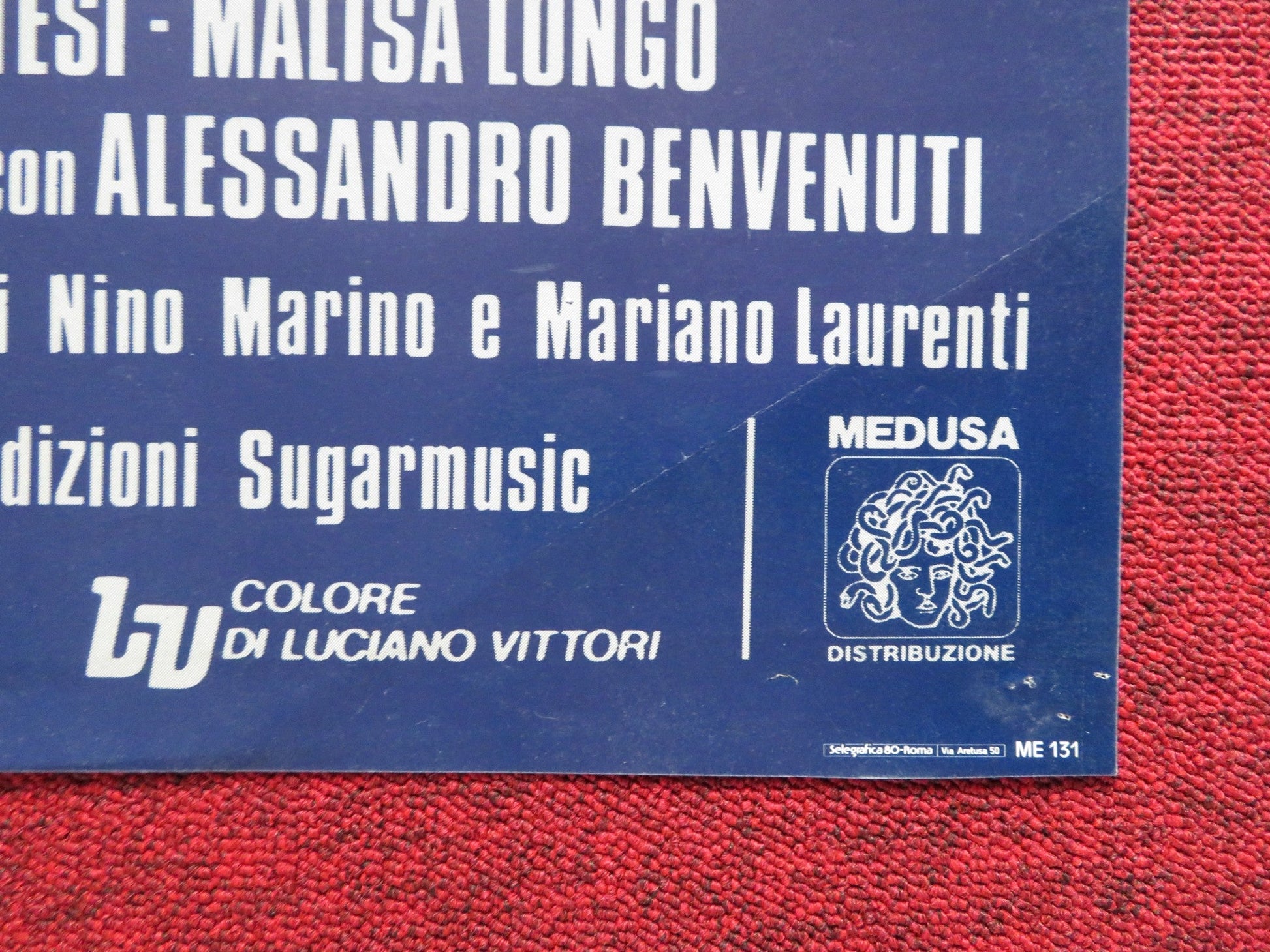 CARABINIERI SI NASCE ITALIAN FOGLIO POSTER SANDRO GHIANI DIEGO CAPPUCCIO 1985 Rendezvous Cinema Movie posters