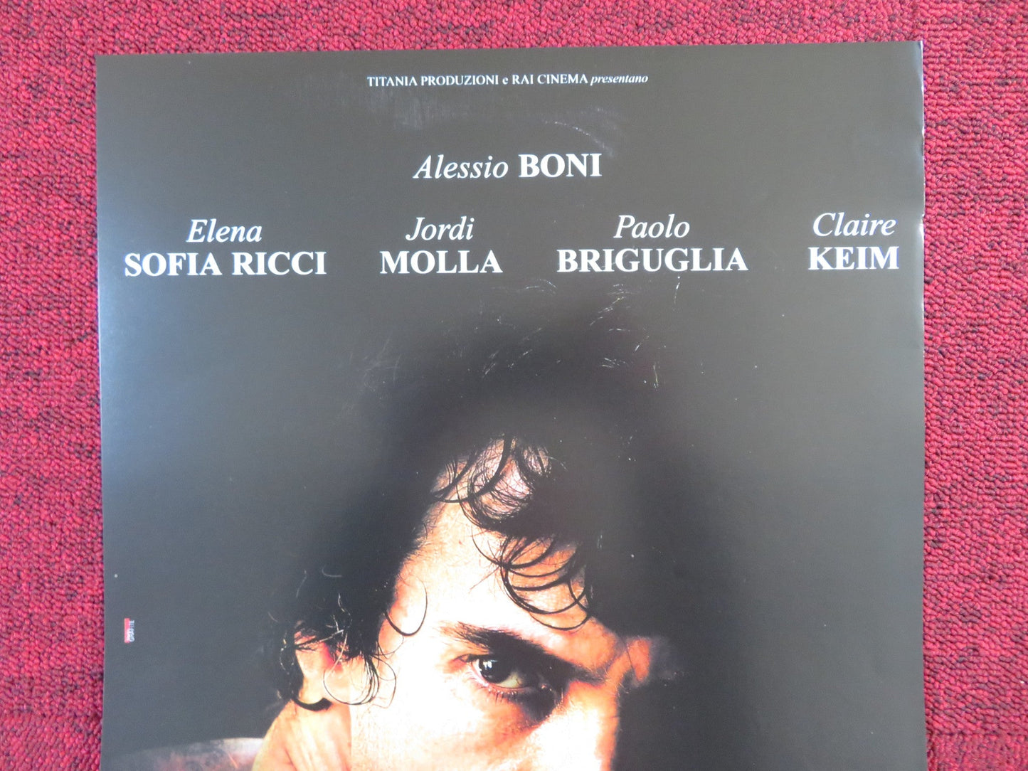CARAVAGGIO ITALIAN LOCANDINA POSTER ALESSIO BONI JORDI MOLLA 2007 Rendezvous Cinema Movie posters