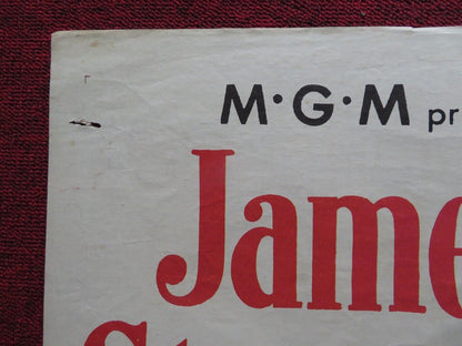 CARBINE WILLIAMS FOLDED US ONE SHEET POSTER JAMES STEWART JEAN HAGEN 1952 Movie posters