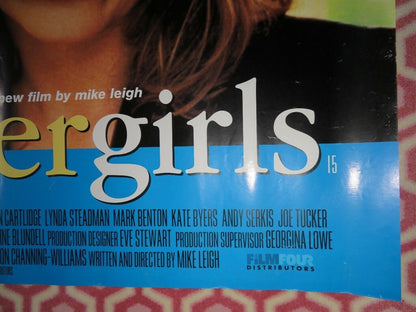 CAREER GIRLS QUAD (30"x 40") ROLLED POSTER MIKE LEIGH KATRIN CARTLIDGE 1997 Movie posters