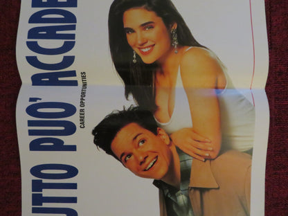CAREER OPPORTUNITIES ITALIAN LOCANDINA POSTER JENNIFER CONNELLY F. WHALEY 1991 Rendezvous Cinema Movie posters