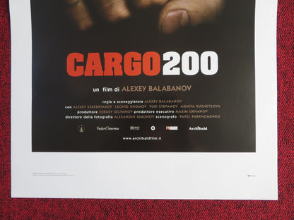 CARGO 200 ITALIAN LOCANDINA POSTER ALEXEY SEREBRYAKOV LEONID GROMOV 2007 Rendezvous Cinema Movie posters