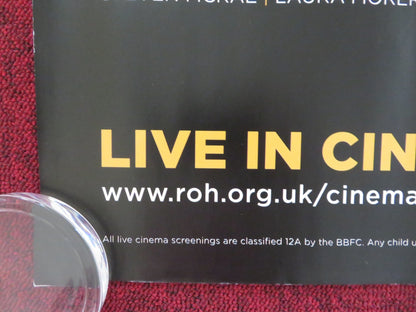 CARMEN ROYAL OPERA HOUSE UK QUAD ROLLED POSTER CARLOS ACOSTA 2015 Rendezvous Cinema Movie posters