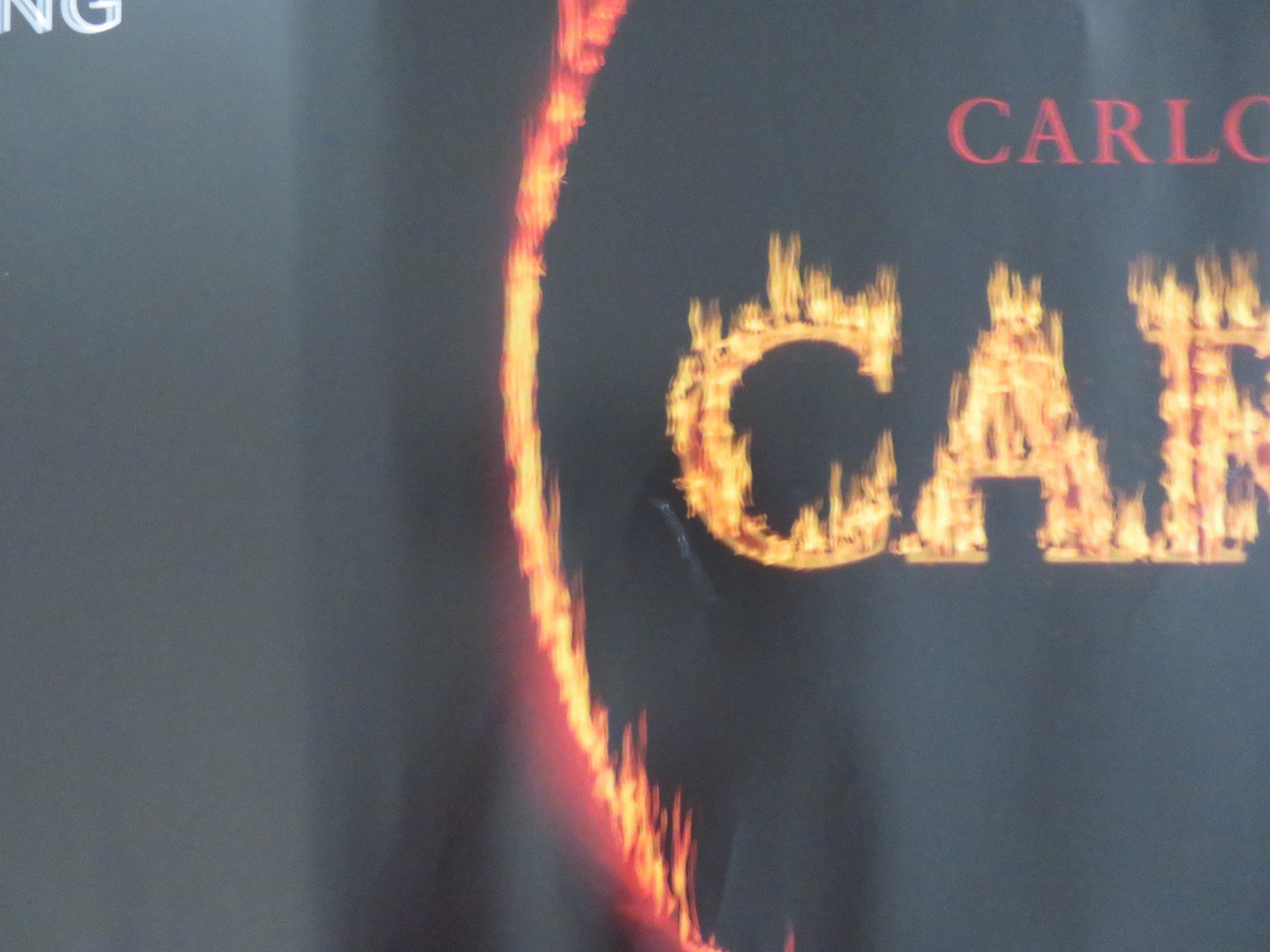 CARMEN ROYAL OPERA HOUSE UK QUAD ROLLED POSTER CARLOS ACOSTA 2015 Rendezvous Cinema Movie posters