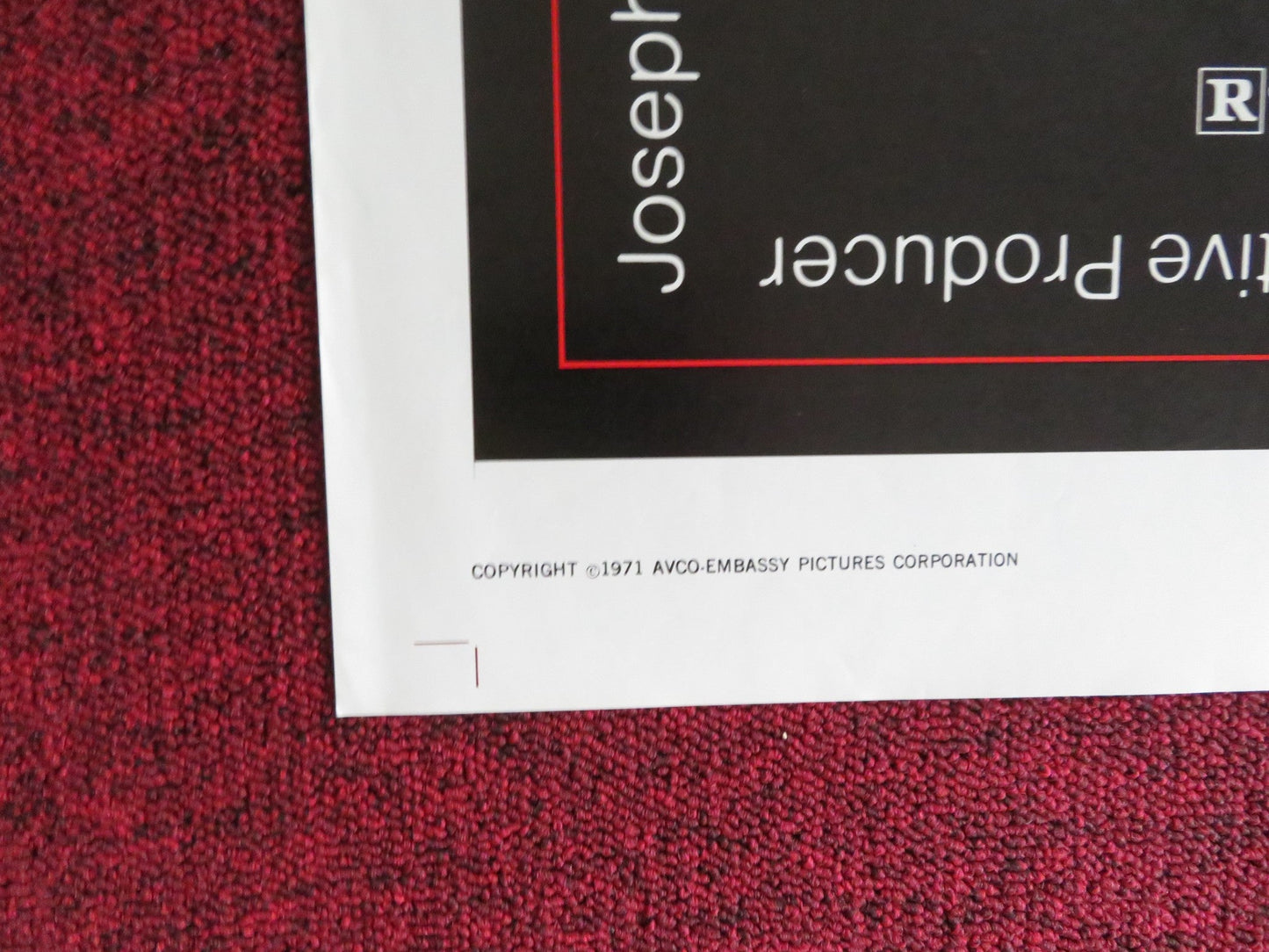 CARNAL KNOWLEDGE FOLDED US ONE SHEET POSTER JACK NICHOLSON CANDICE BERGEN 1971 Rendezvous Cinema Movie posters