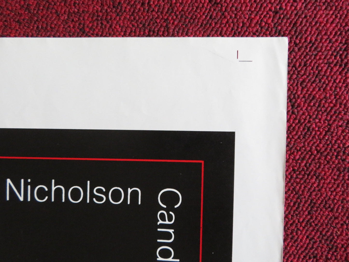 CARNAL KNOWLEDGE FOLDED US ONE SHEET POSTER JACK NICHOLSON CANDICE BERGEN 1971 Rendezvous Cinema Movie posters