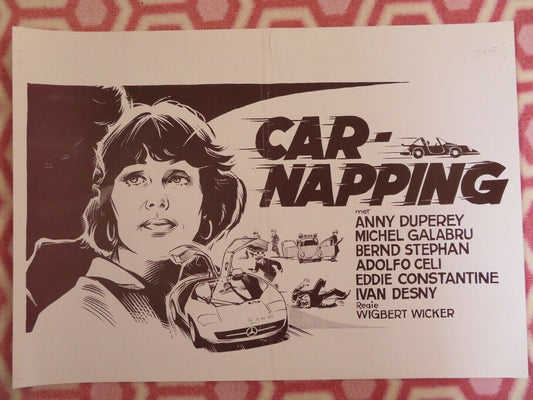 CARNAPPING BELGIUM (20.5"x 14") POSTER ANNY DUPEREY MICHEL GALABRU BERND STEPHAN Movie posters