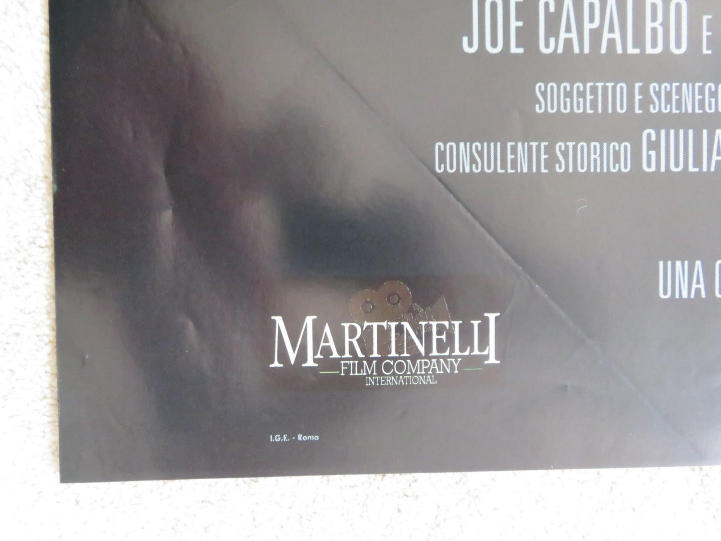 CARNERA THE WALKING MOUNTAIN ITALIAN 2 FOGLIO POSTER ANDREA LAIA ANNA VALLE 2008 Rendezvous Cinema Movie posters
