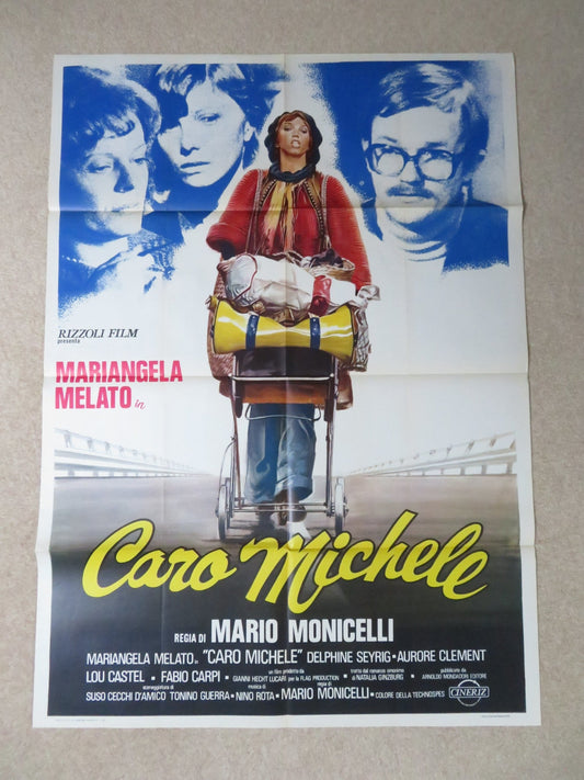 CARO MICHELE ITALIAN 2 FOGLIO POSTER MARIANGELA DELPHINE SEYRIG 1976 Rendezvous Cinema Movie posters