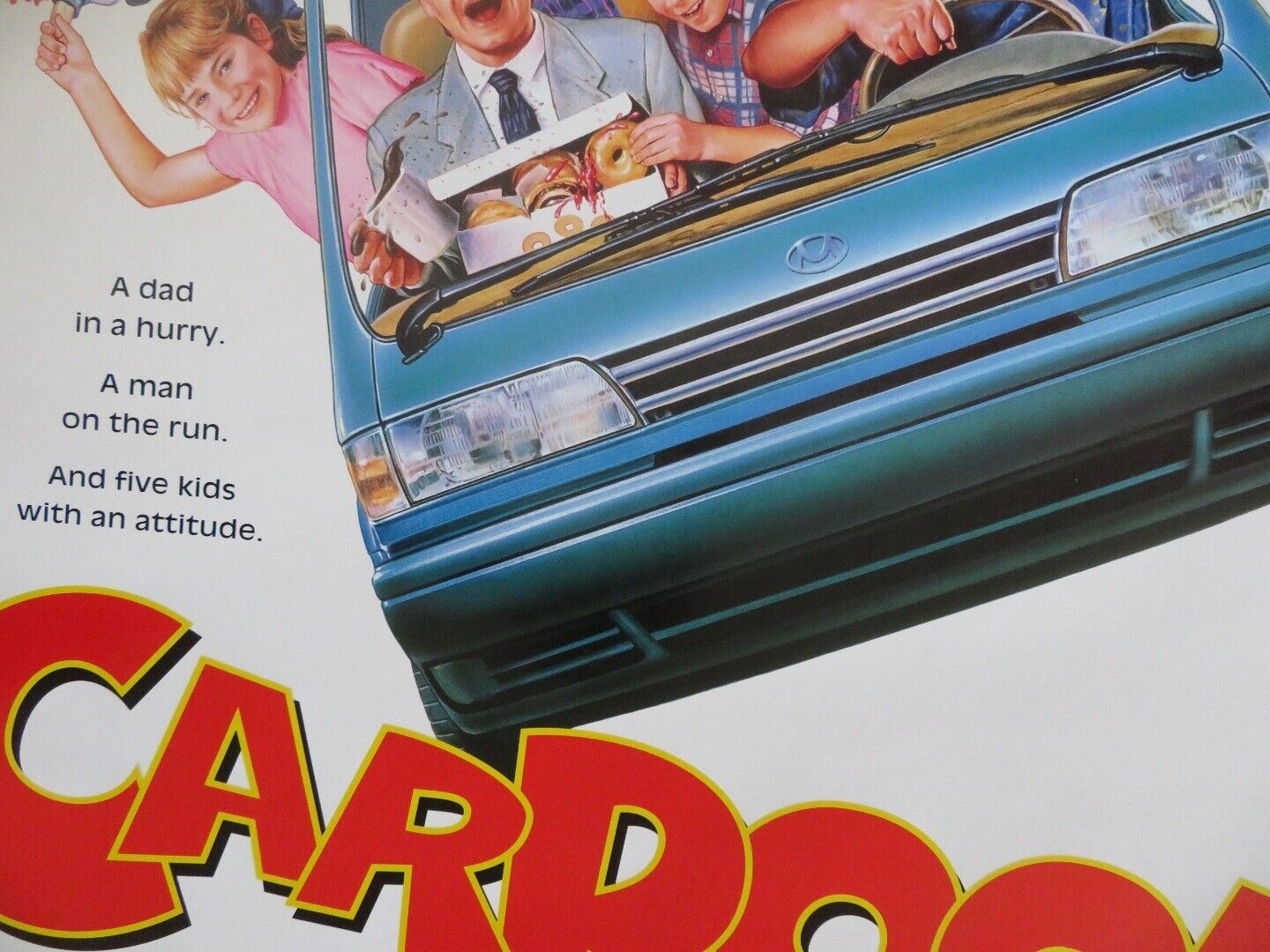 CARPOOL US ONE SHEET ROLLED POSTER TOM ARNOLD DAVID PAYMER 1996 - Rendezvous Cinema