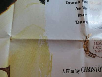 CARRINGTON BRITISH QUAD (30" x 40") POSTER EMMA THOMPSON JONATHAN PRYCE 1995 Movie posters