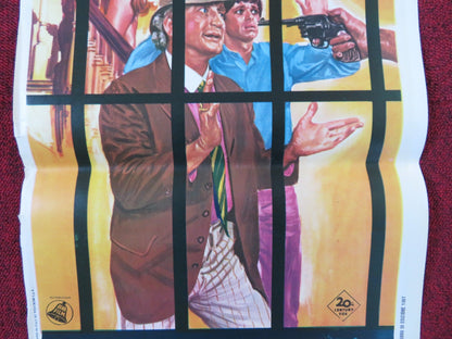 CARTA CHE VINCE, CARTA CHE PERDE ITALIAN LOCANDINA POSTER GEORGE C. SCOTT 1967 Rendezvous Cinema Movie posters