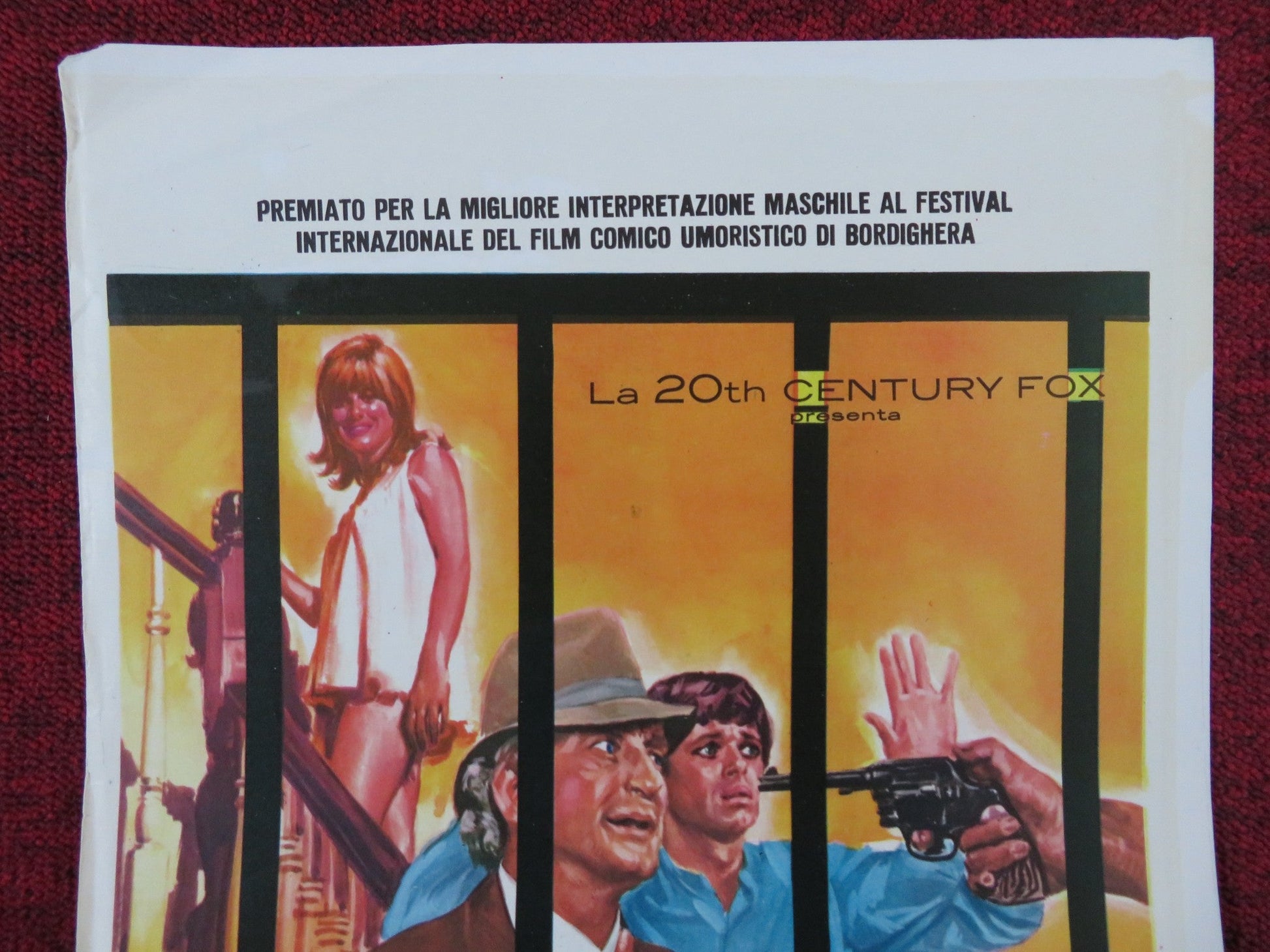 CARTA CHE VINCE, CARTA CHE PERDE ITALIAN LOCANDINA POSTER GEORGE C. SCOTT 1967 Rendezvous Cinema Movie posters