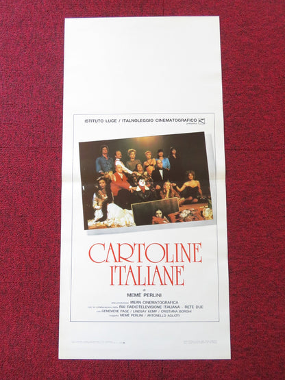 CARTOLINE ITALIANE ITALIAN LOCANDINA POSTER GENEVIEVE PAGE LINDSAY KEMP 1987 Rendezvous Cinema Movie posters