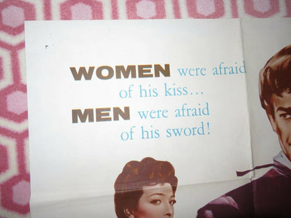 CARTOUCHE FOLDED US ONE SHEET POSTER RICHARD BASEHART PATRICIA ROC 1955 Movie posters