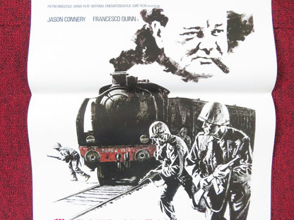 CASABLANCA EXPRESS ITALIAN LOCANDINA POSTER DONALD PLEASENCE JASON CONNERY 1989 Rendezvous Cinema Movie posters