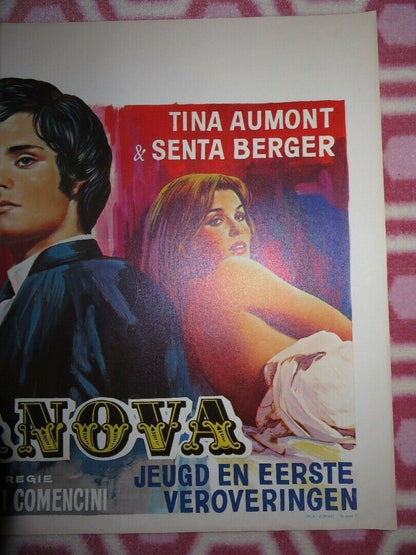 CASANOVA BELGIUM (22"x 14") POSTER ITALIAN FILM LEONARD WHITING TINA AUMONT 1969 Movie posters