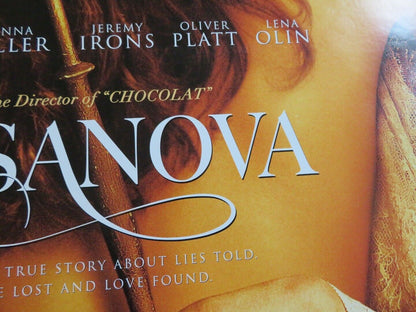 CASANOVA US ONE SHEET ROLLED POSTER HEATH LEDGER 2005 Movie posters