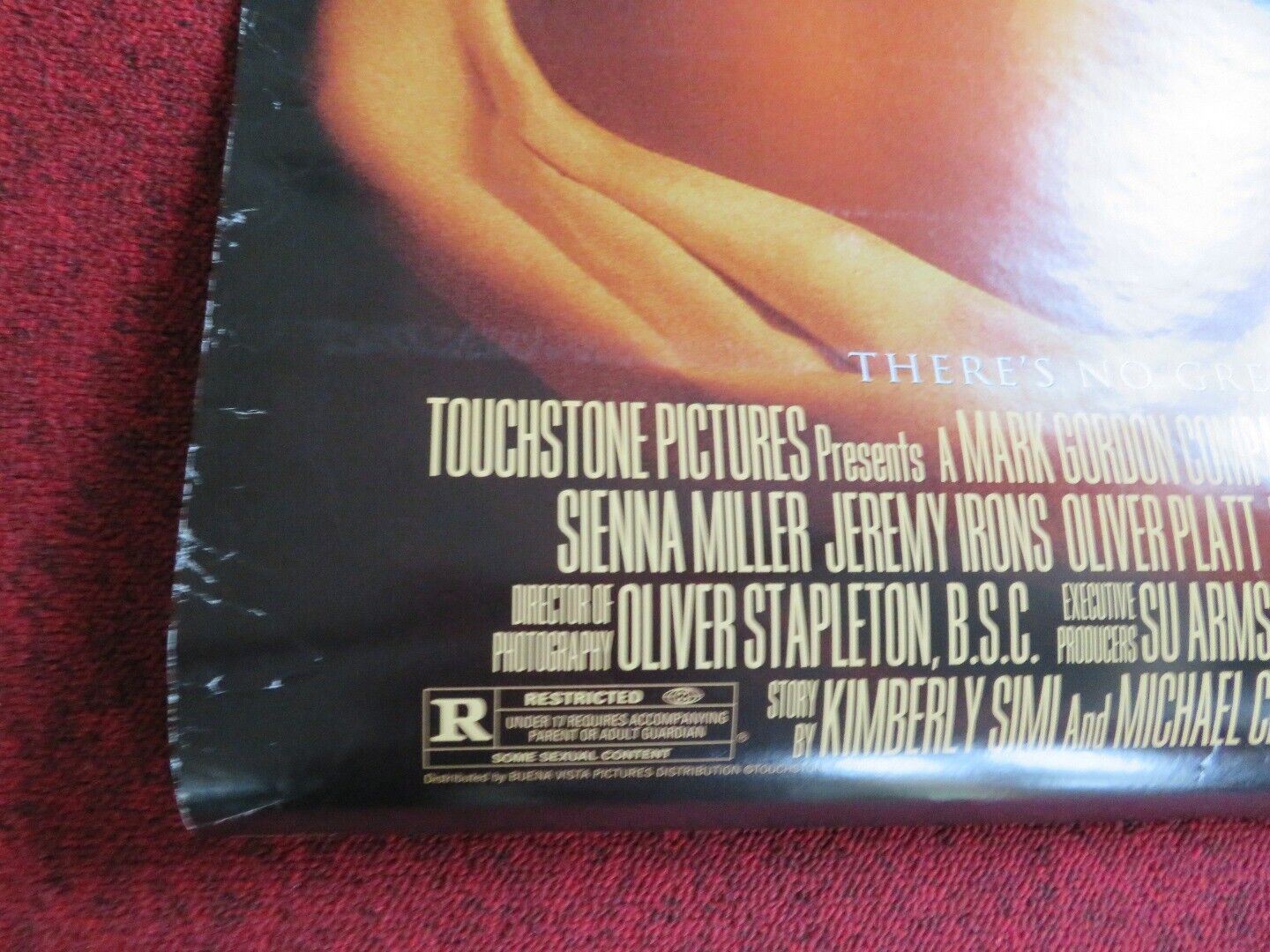 CASANOVA US ONE SHEET ROLLED POSTER HEATH LEDGER 2005 Movie posters