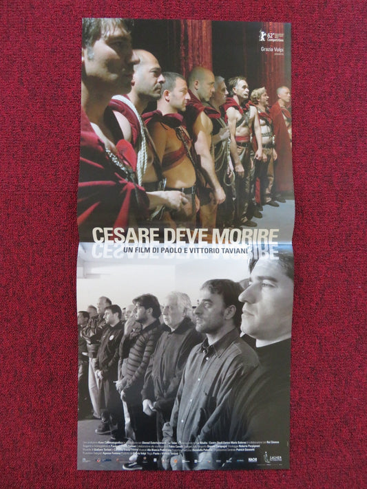 CASESAR MUST DIE ITALIAN LOCANDINA POSTER COSIMO REGA SALVATORE STRIANO 2012 Rendezvous Cinema Movie posters