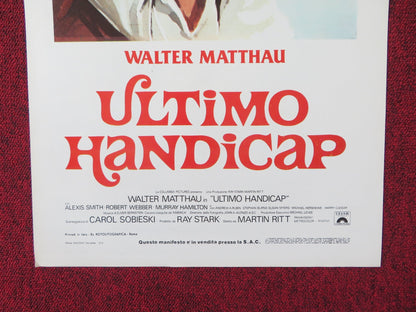 CASEY'S SHADOW ITALIAN LOCANDINA POSTER WALTER MATTHAU ALEXIS SMITH 1978 Rendezvous Cinema Movie posters