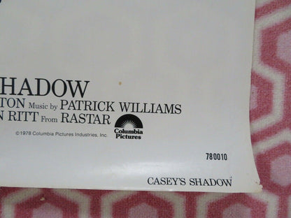 CASEY'S SHADOW US ONE SHEET POSTER WALTER MATTHAU 1978 Movie posters