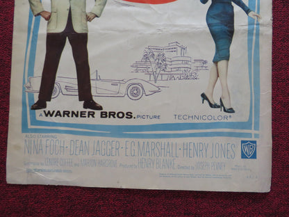 CASH MCCALL US INSERT (14"x 36") POSTER JAMES GARNER NATALIE WOOD 1960 Rendezvous Cinema Movie posters