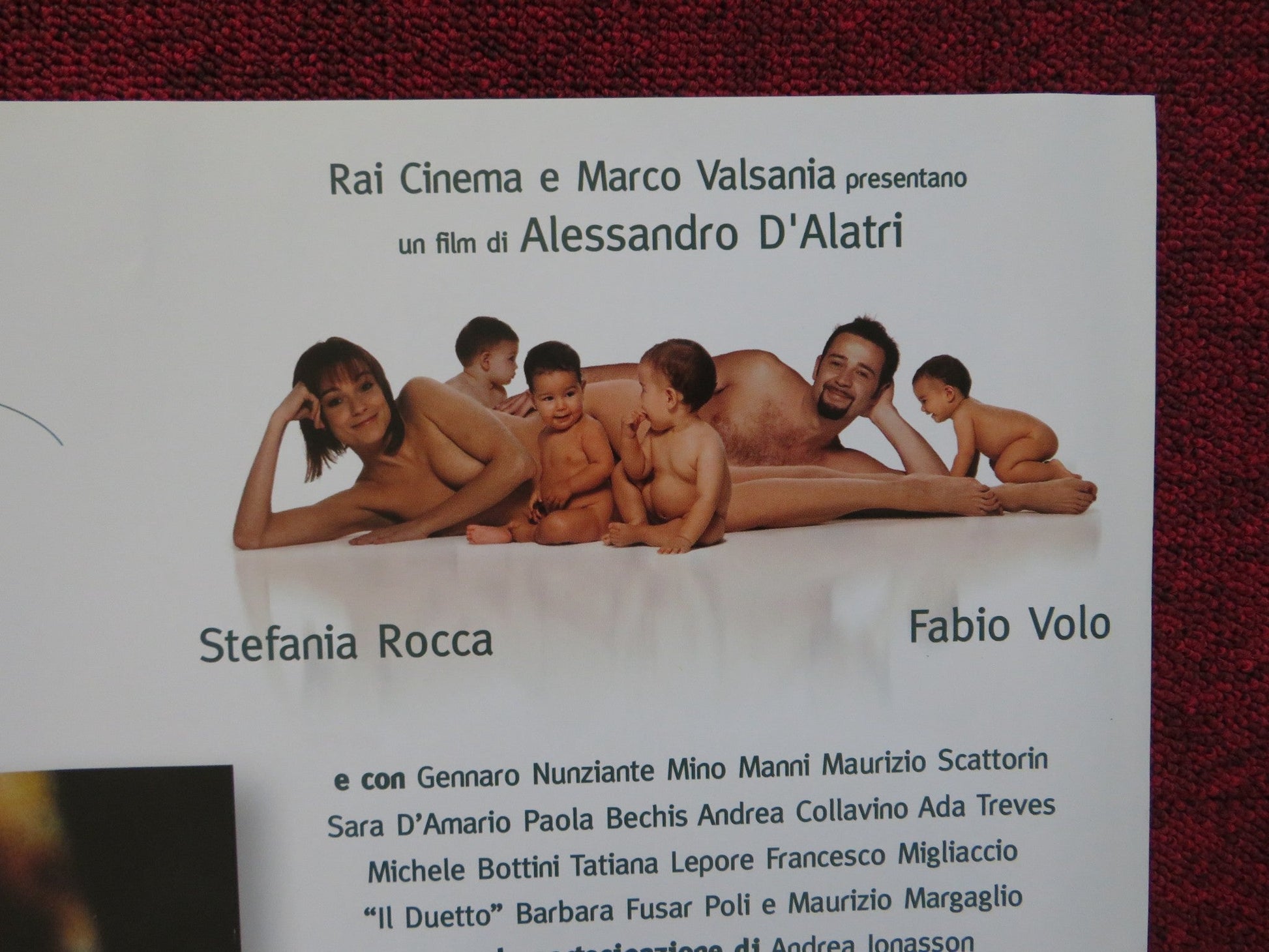 CASOMAI - B ITALIAN FOTOBUSTA POSTER STEFANIA ROCCA FABIO VOLO 2002 Rendezvous Cinema Movie posters