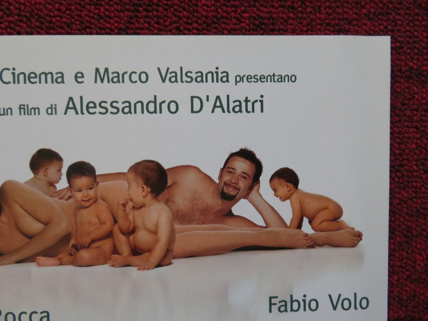 CASOMAI - C ITALIAN FOTOBUSTA POSTER STEFANIA ROCCA FABIO VOLO 2002 Rendezvous Cinema Movie posters