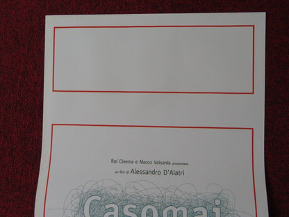 CASOMAI ITALIAN LOCANDINA (27.5"x13") POSTER STEFANIA ROCCA 2002 Movie posters