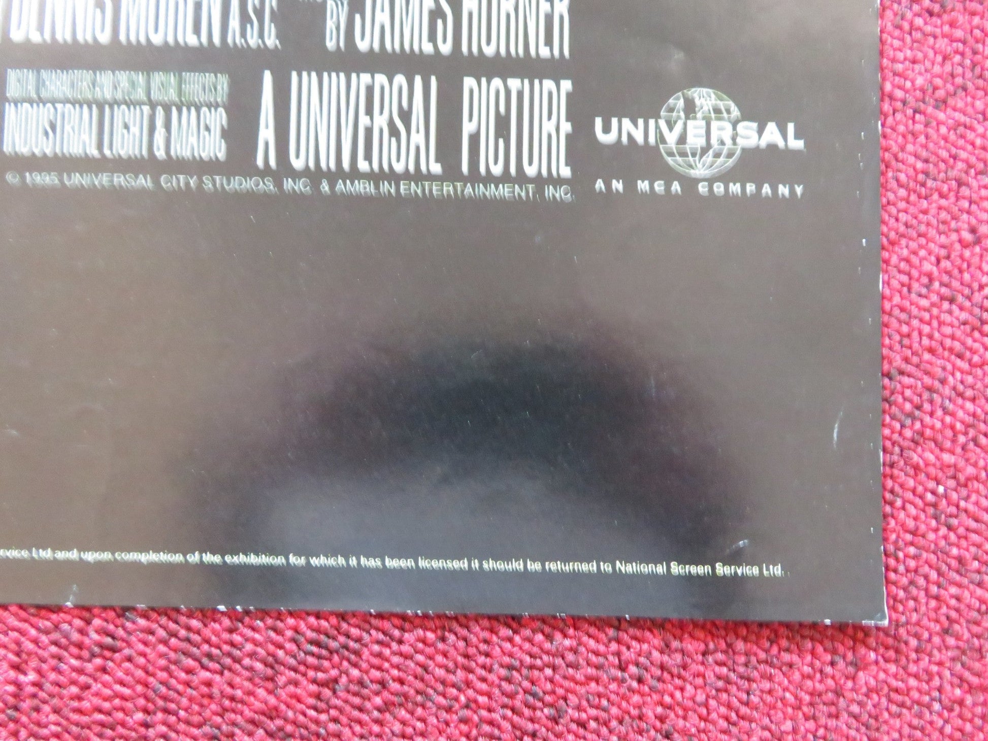 CASPER QUAD POSTER FOLDED MALACHI PEARSON ERIC IDLE 1995 Rendezvous Cinema Movie posters