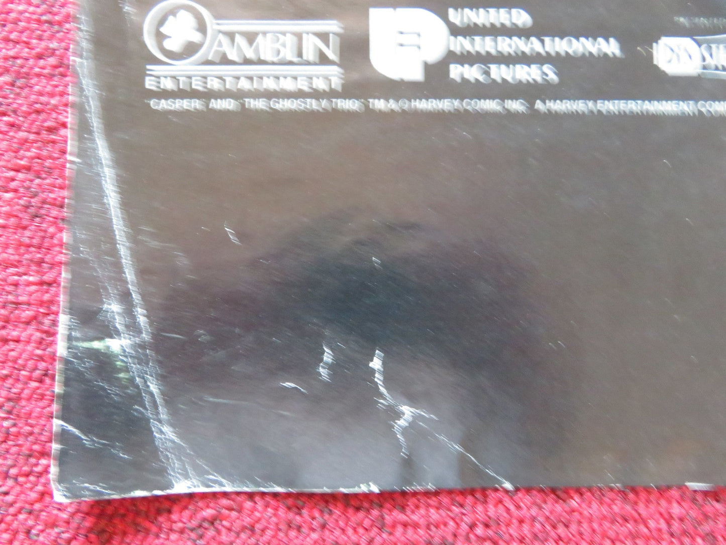 CASPER QUAD POSTER FOLDED MALACHI PEARSON ERIC IDLE 1995 Rendezvous Cinema Movie posters