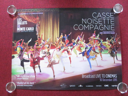 CASSE NOISETTE COMPAGNIE UK QUAD (30"x 40") ROLLED POSTER 2015 Rendezvous Cinema Movie posters