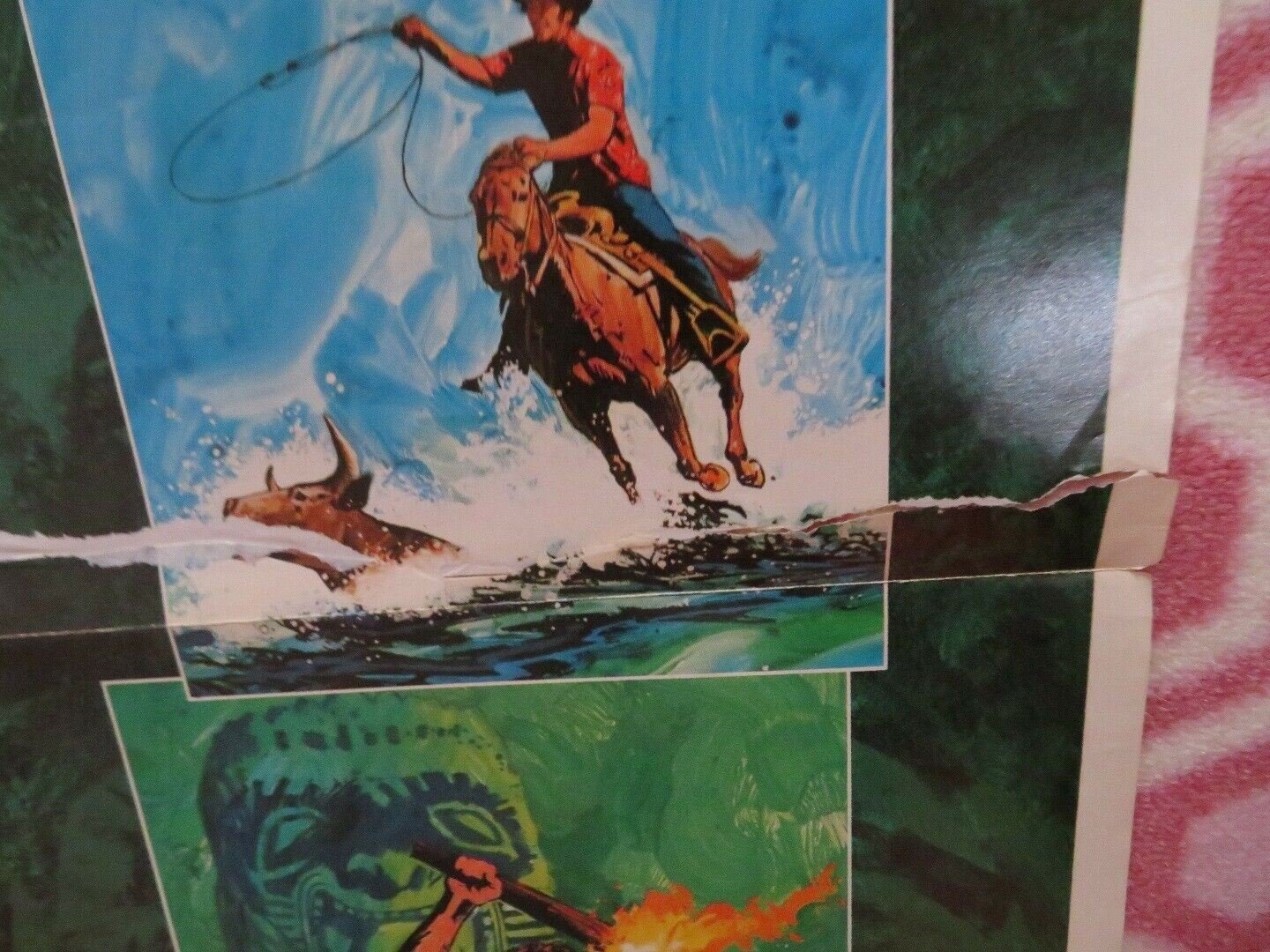 CASTAWAY COWBOY US ONE SHEET POSTER JAMES GARNER VERA MILES 1974 Movie posters