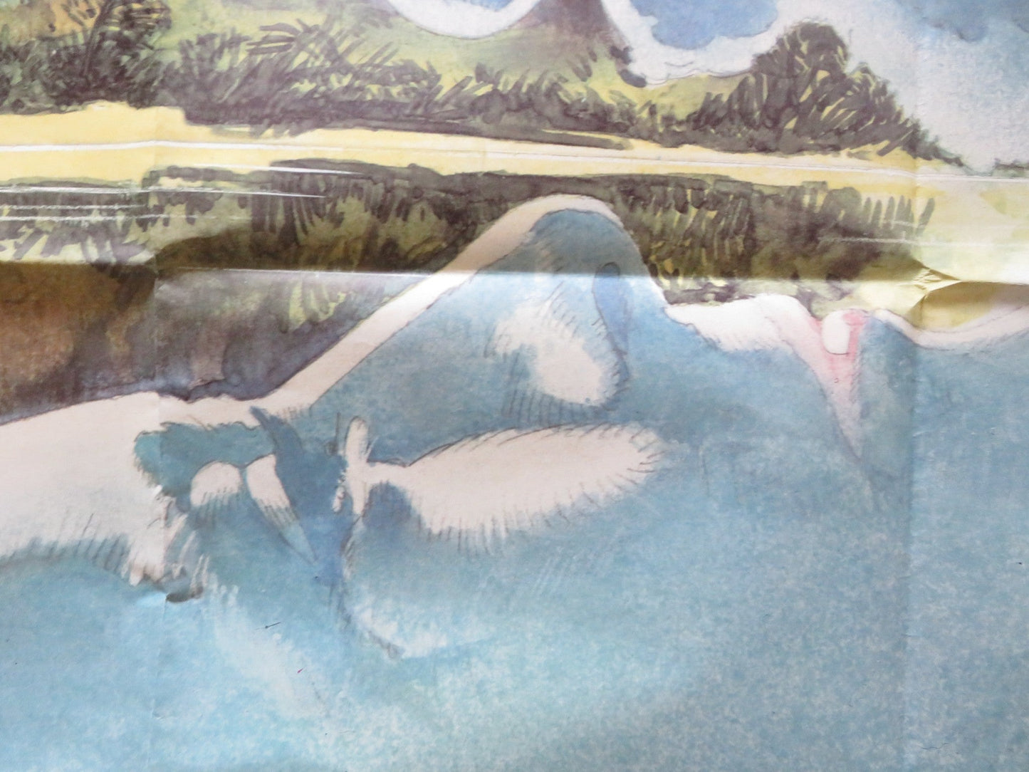 CASTAWAY UK QUAD POSTER FOLDED CANNON OLIVER REED AMANDA DONOHOE 1986 Rendezvous Cinema Movie posters