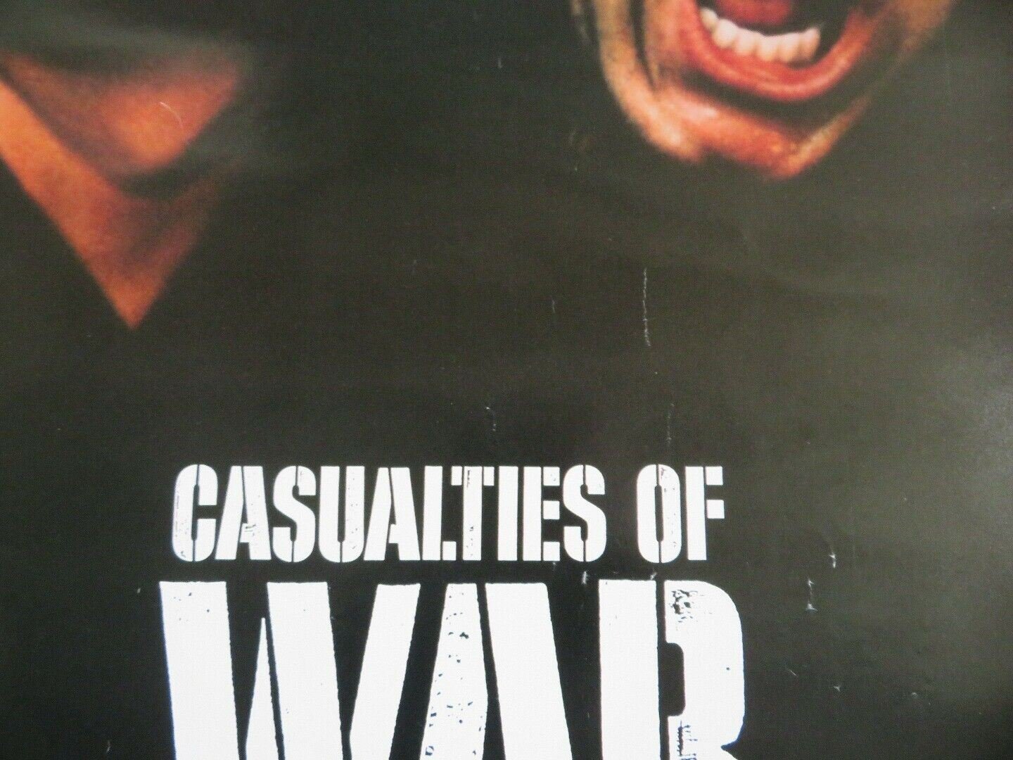 CASUALTIES OF WAR ONE SHEET ROLLED POSTER FOX PENN 1989 Movie posters